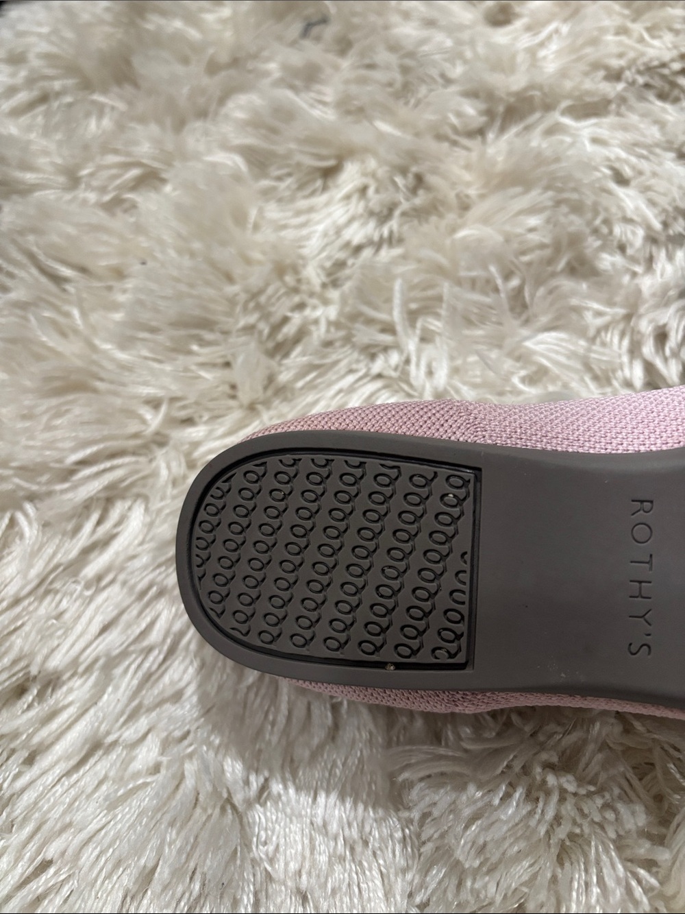 Rothy's Pink Pointed-Toe Knit Flats - Picture 3 of 5